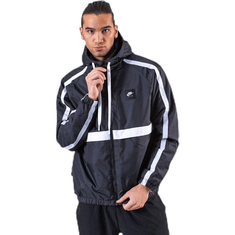 Air Jacket Woven White/Black