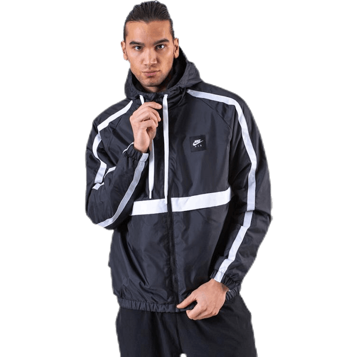 Air Jacket Woven White/Black