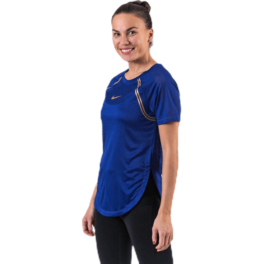 SS Glam Top Blue/Gold