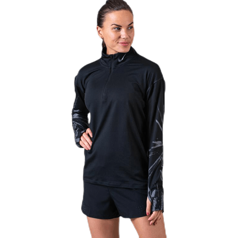 Element Flsh Half-Zip Black/Silver