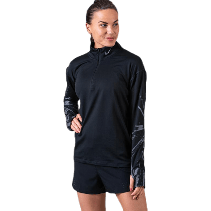 Element Flsh Half-Zip Black/Silver