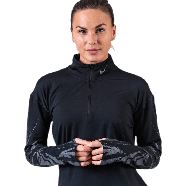 Element Flsh Half-Zip Black/Silver