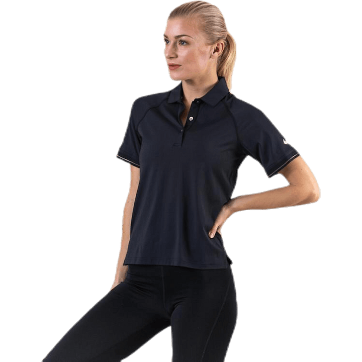 Polo Court Blanc/Noir