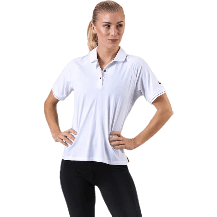 Court Polo White/Black
