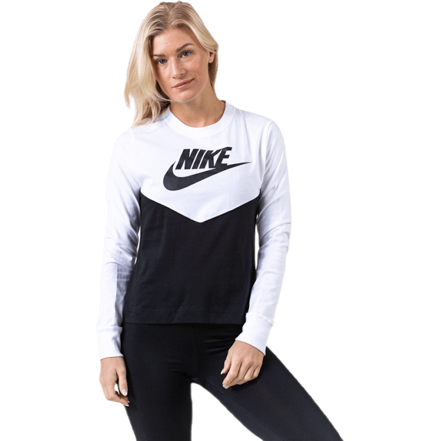 Heritage Top LS White/Black