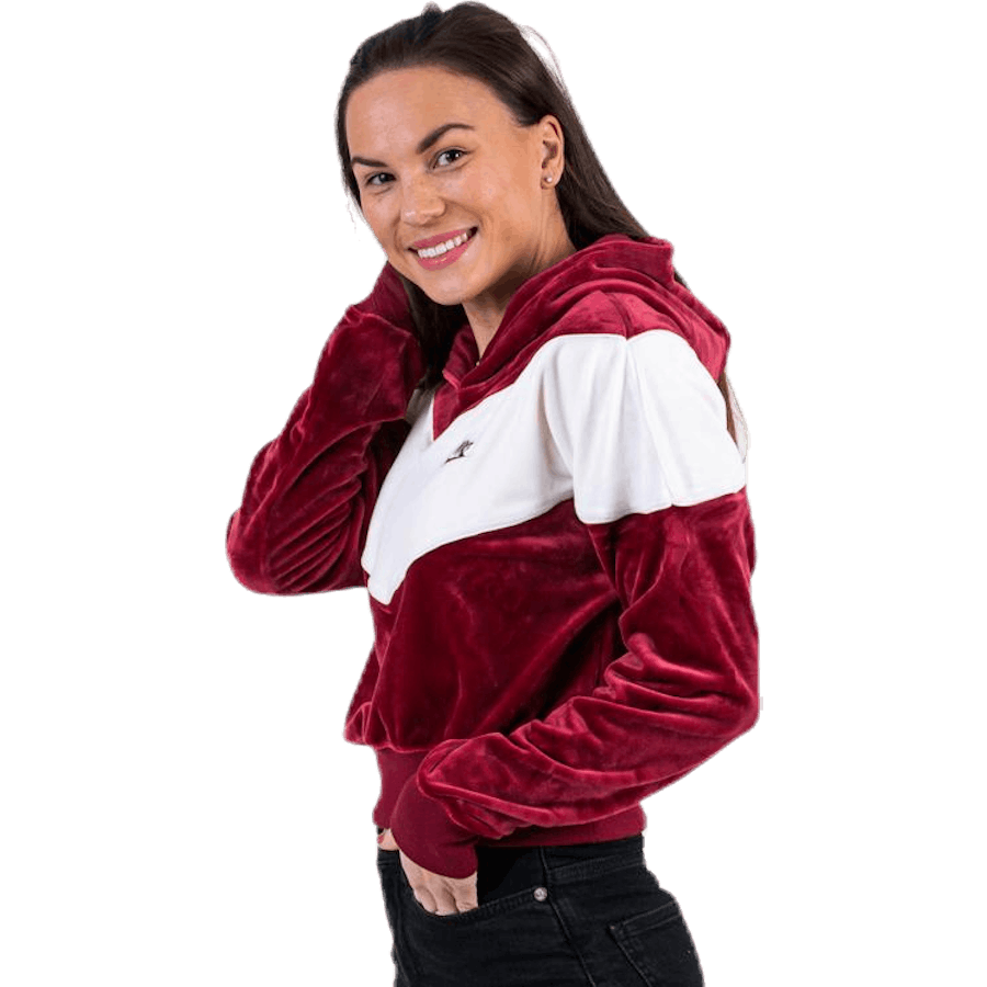 Heritage Hoodie Plush Red