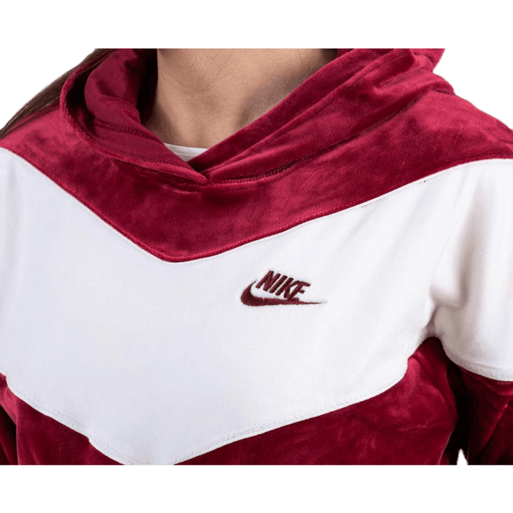 Heritage Hoodie Plush Red