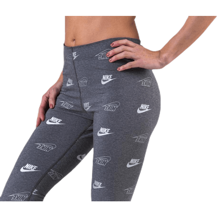 Printed Leggings Shine BFF Grey