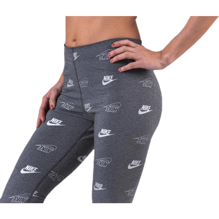 Printed Leggings Shine BFF Grey