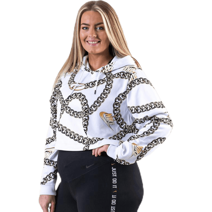 NSW Hoody Glam Dunk Plus White