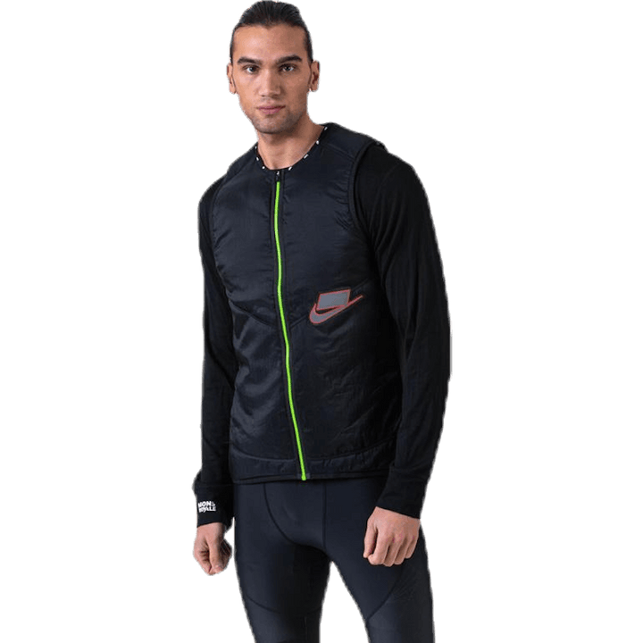 Wild Run Aerolayer Vest Black/Grey