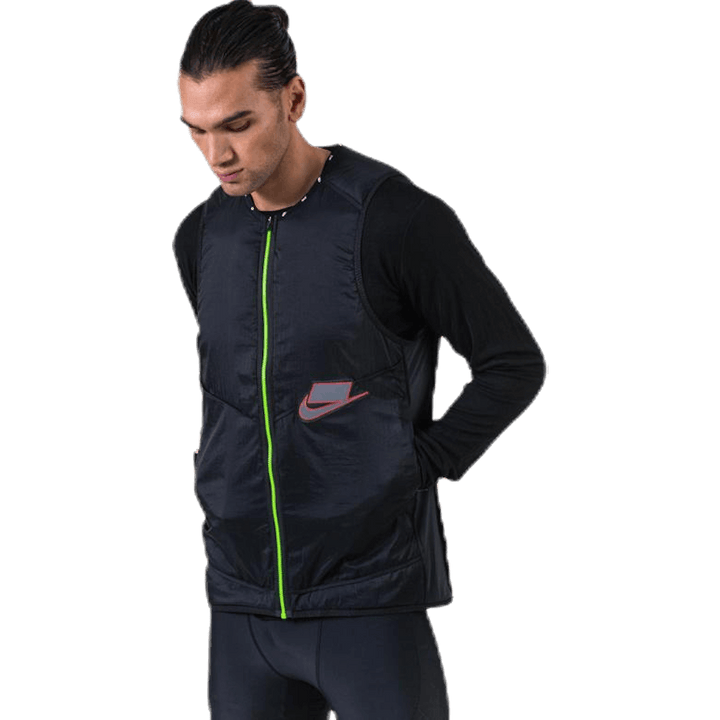 Wild Run Aerolayer Vest Black/Grey