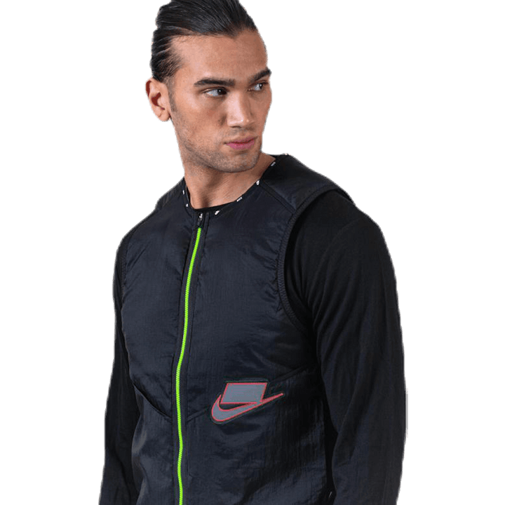 Wild Run Aerolayer Vest Black/Grey