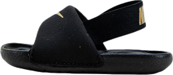 Kawa Baby/Toddler Slides BLACK/METALLIC GOLD