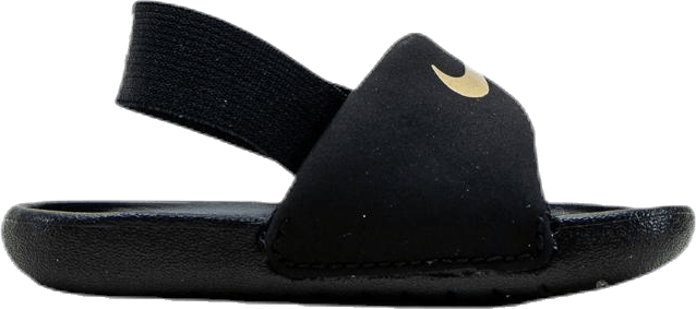Kawa Baby/Toddler Slides BLACK/METALLIC GOLD