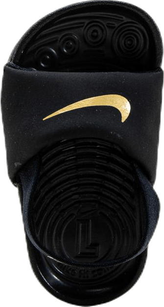 Kawa Baby/Toddler Slides BLACK/METALLIC GOLD