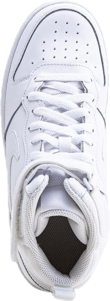 Court Borough Mid 2 Big Kids' Shoes WHITE/WHITE-WHITE