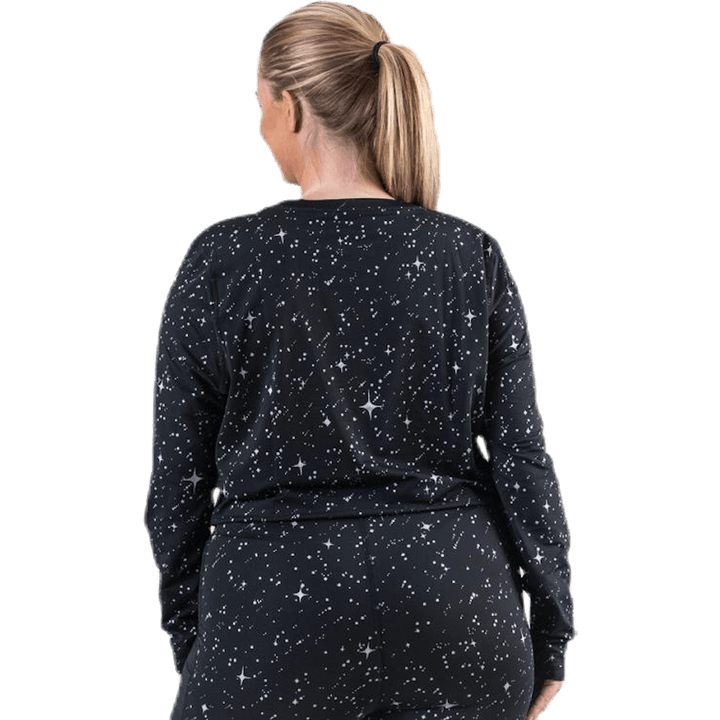 Starry Night MTLC Top Plus Black/Grey