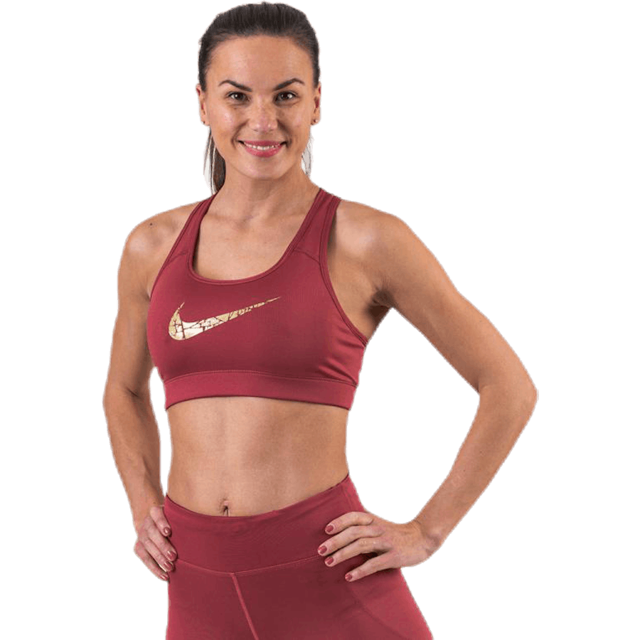 Victory Comp Bra Metallic Gold/Red