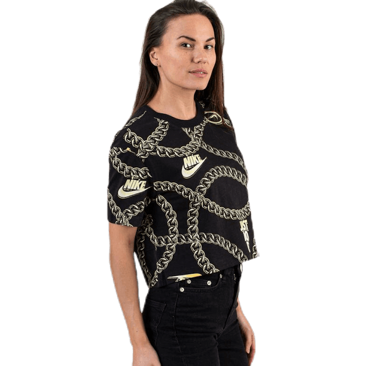 NSW Tee Glam Dunk Croap Schwarz
