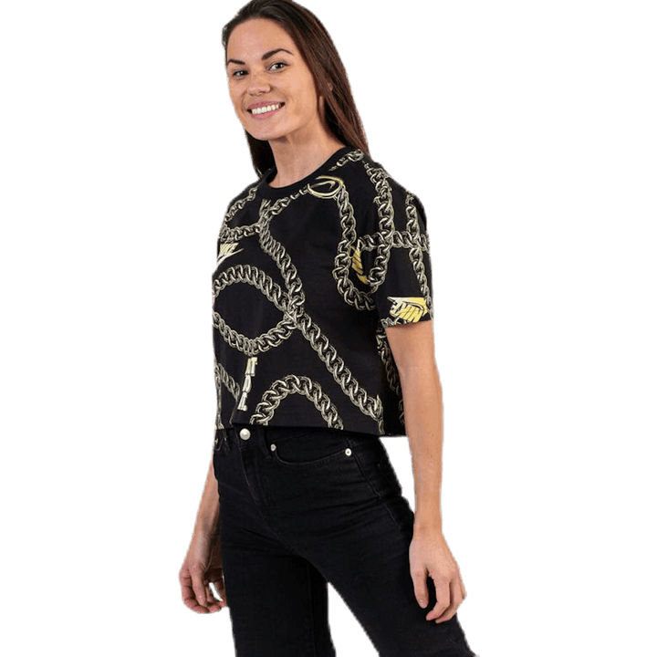 NSW Tee Glam Dunk Croap Schwarz