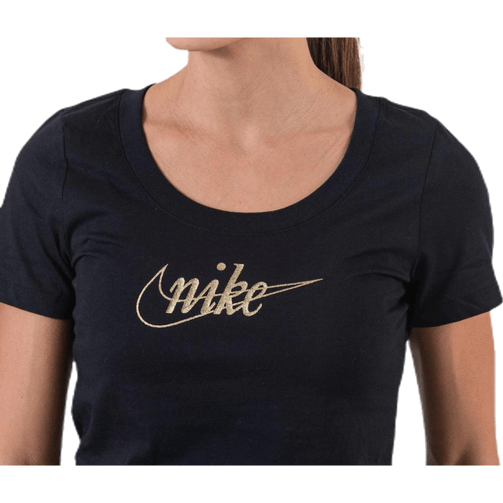 NSW Tee Glitter 1 Schwarz/Gold