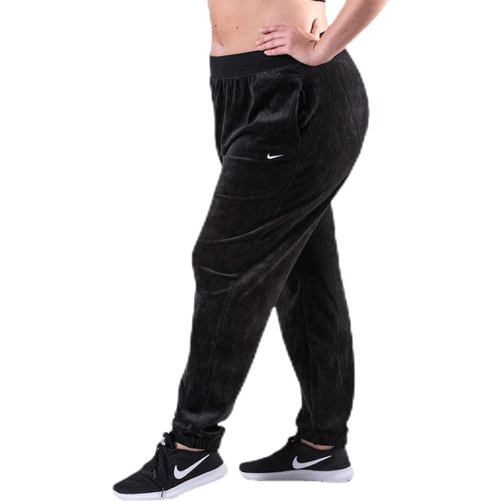 Velour Pant Plus White/Black