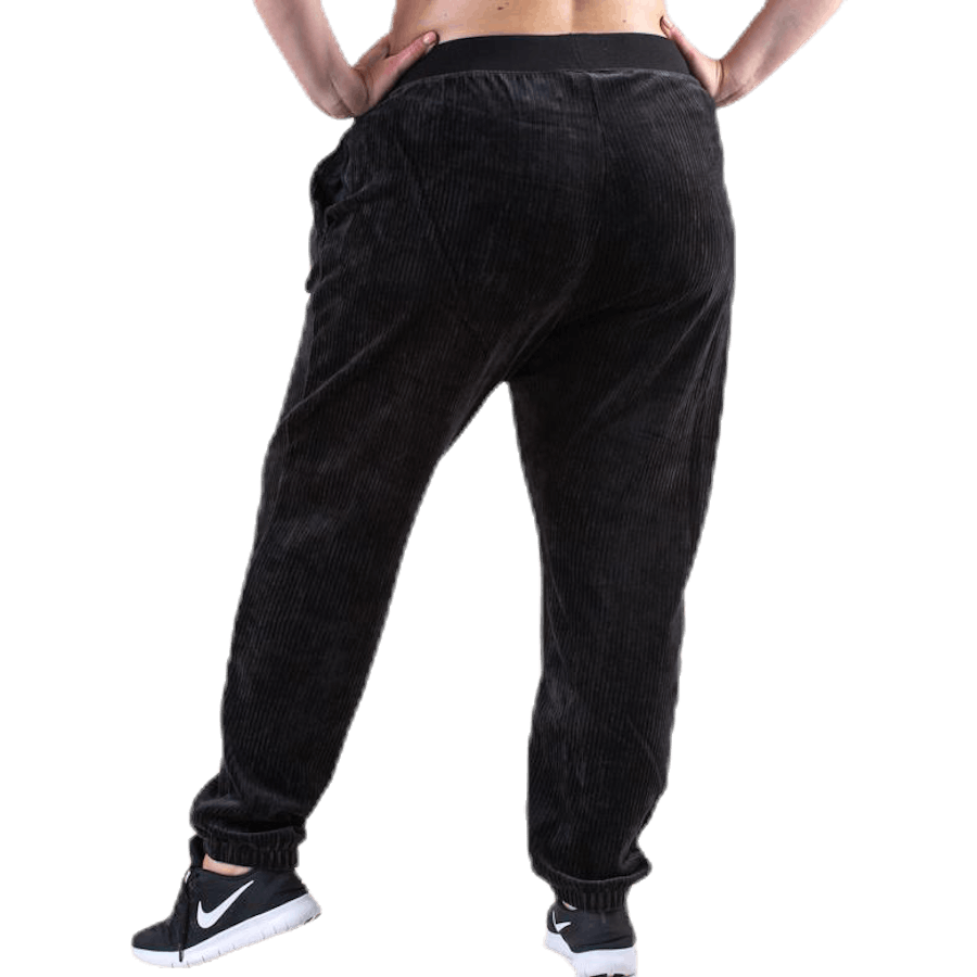 Velour Pant Plus White/Black