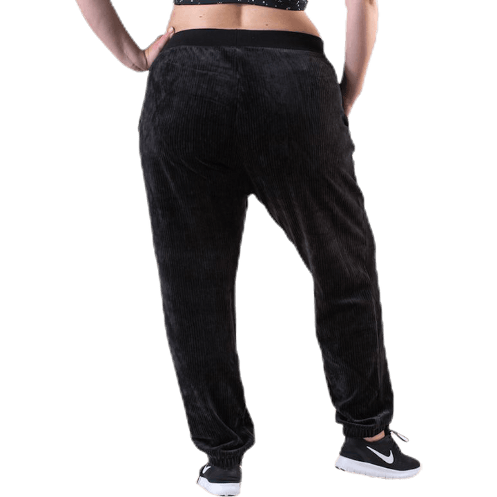 Velour Pant Plus White/Black