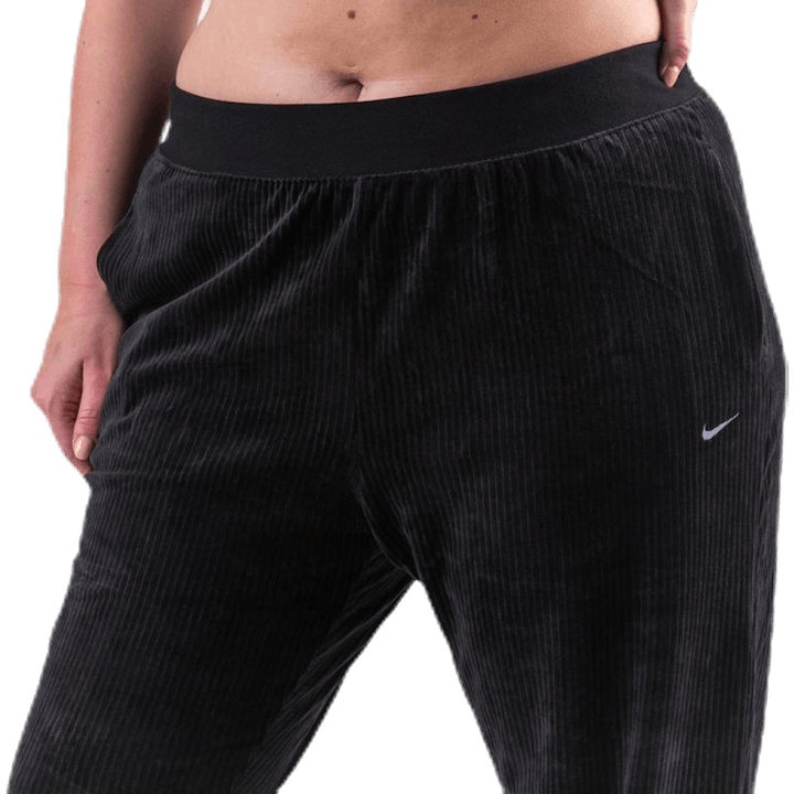Velour Pant Plus White/Black