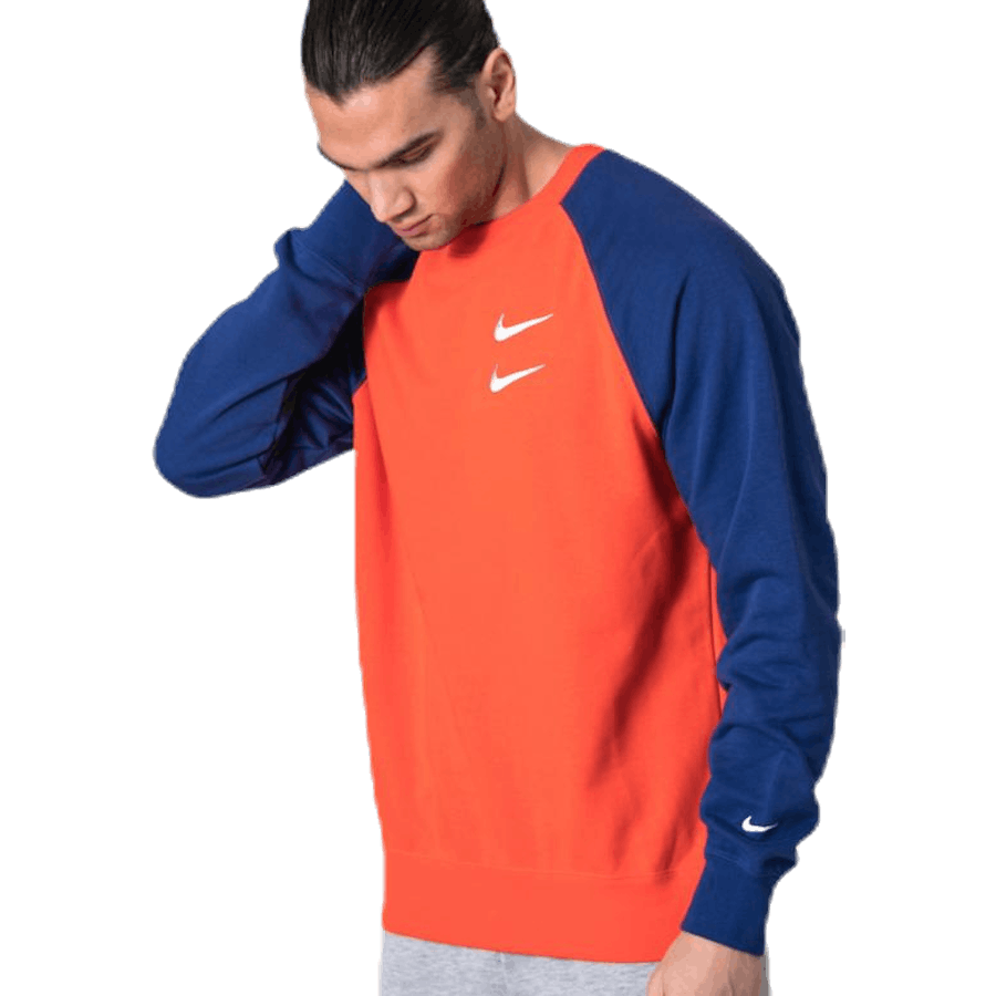 Swoosh Crew FT Orange/Blue