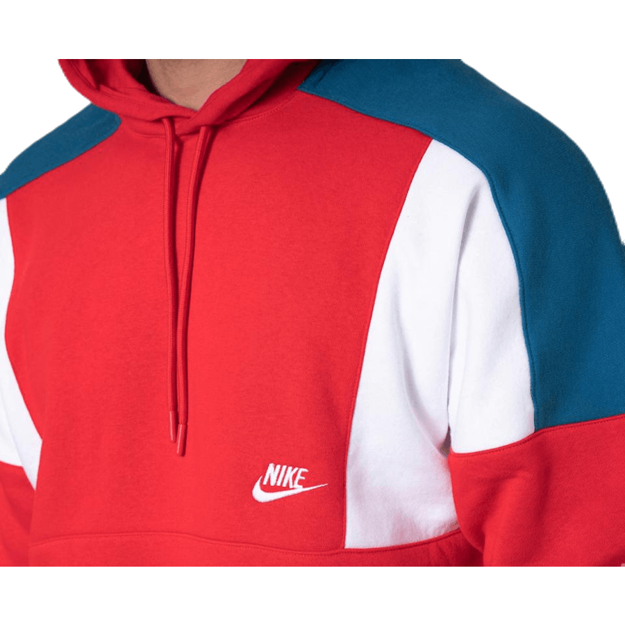 Nsw Hoodie Cb White/Red