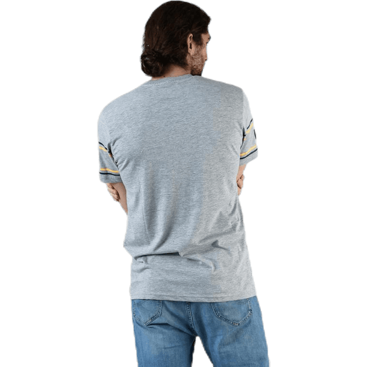 Badge Tee Green/Grey