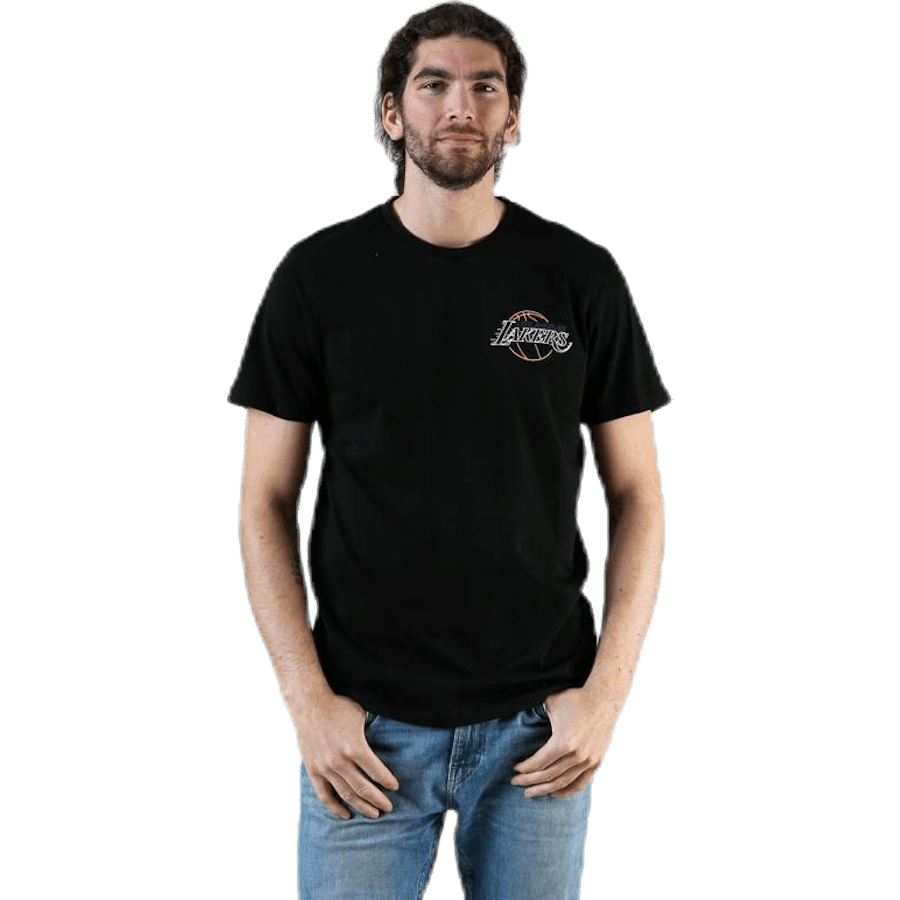 Neon Lights Tee Black