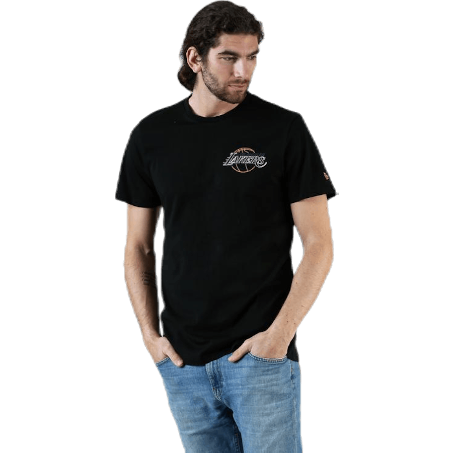 Neon Lights Tee Black