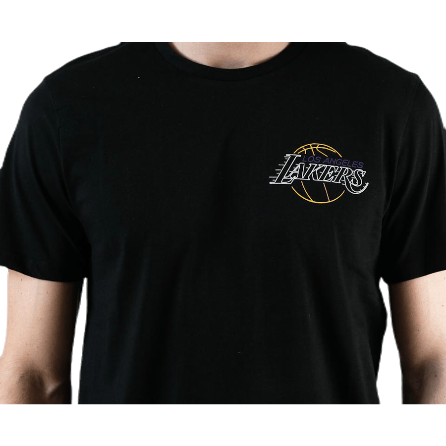 Neon Lights Tee Black