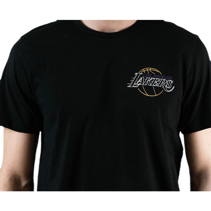 Neon Lights Tee Black