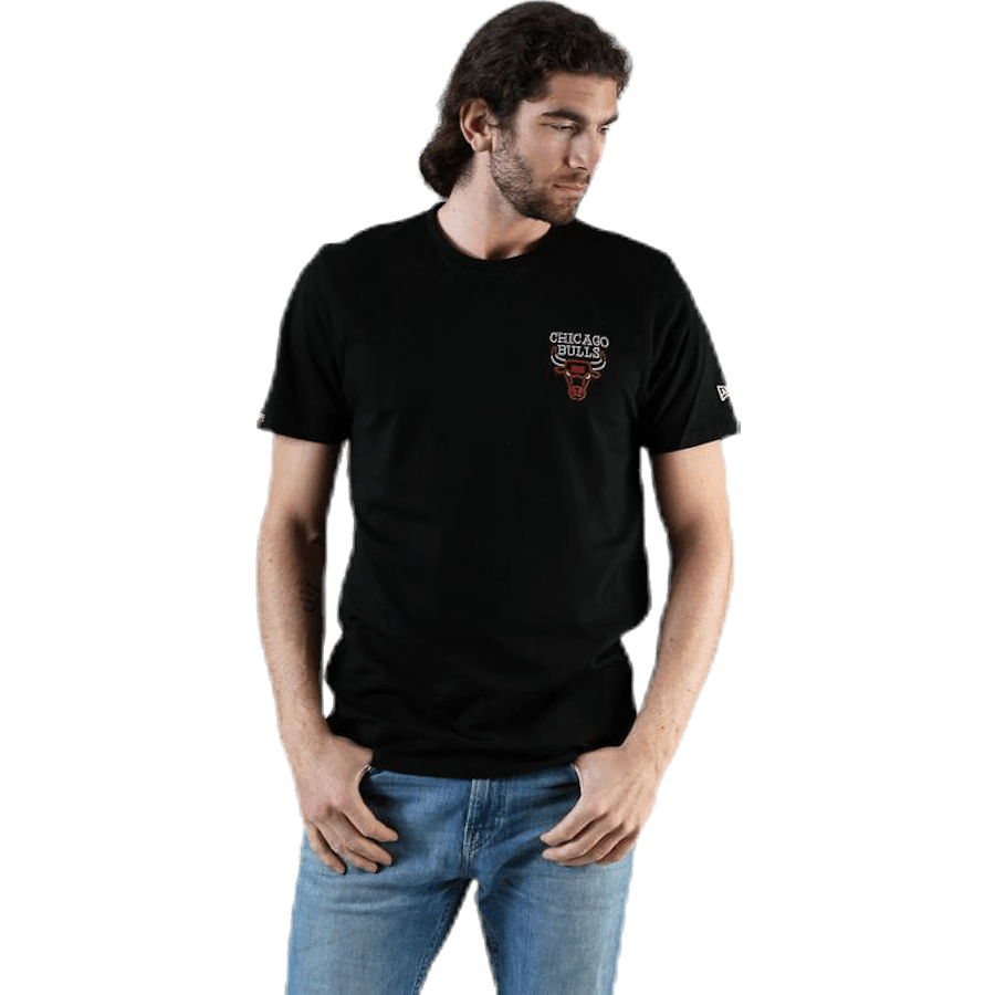 Neon Lights Tee Schwarz