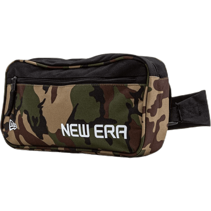 Borsa a tracolla a fantasia/verde