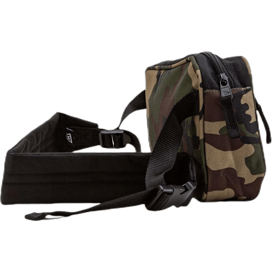 Borsa a tracolla a fantasia/verde