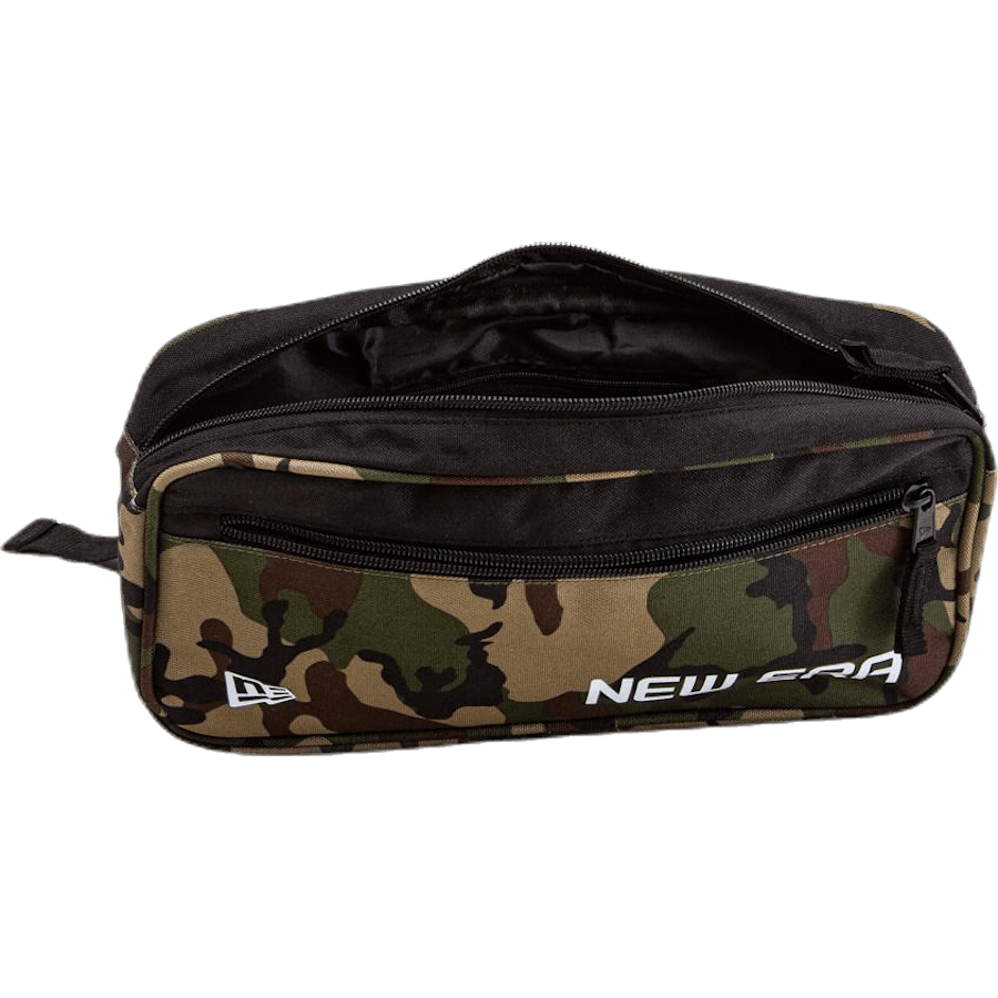 Borsa a tracolla a fantasia/verde