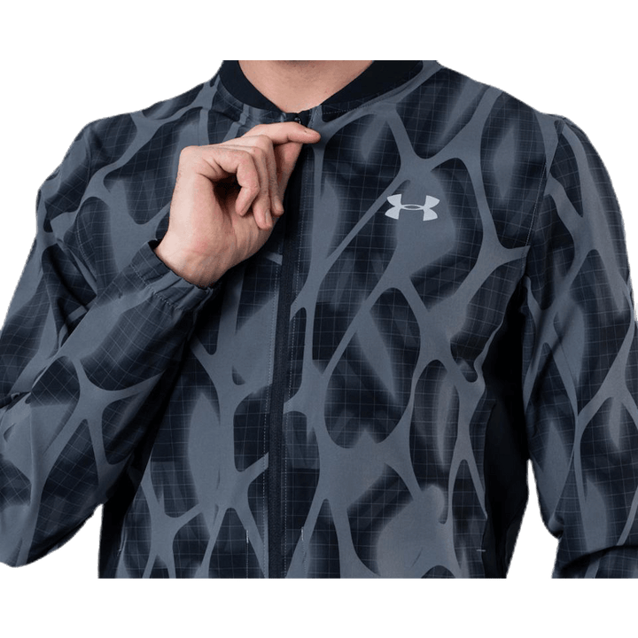 Launch 2.0 Printed Jacket Grey