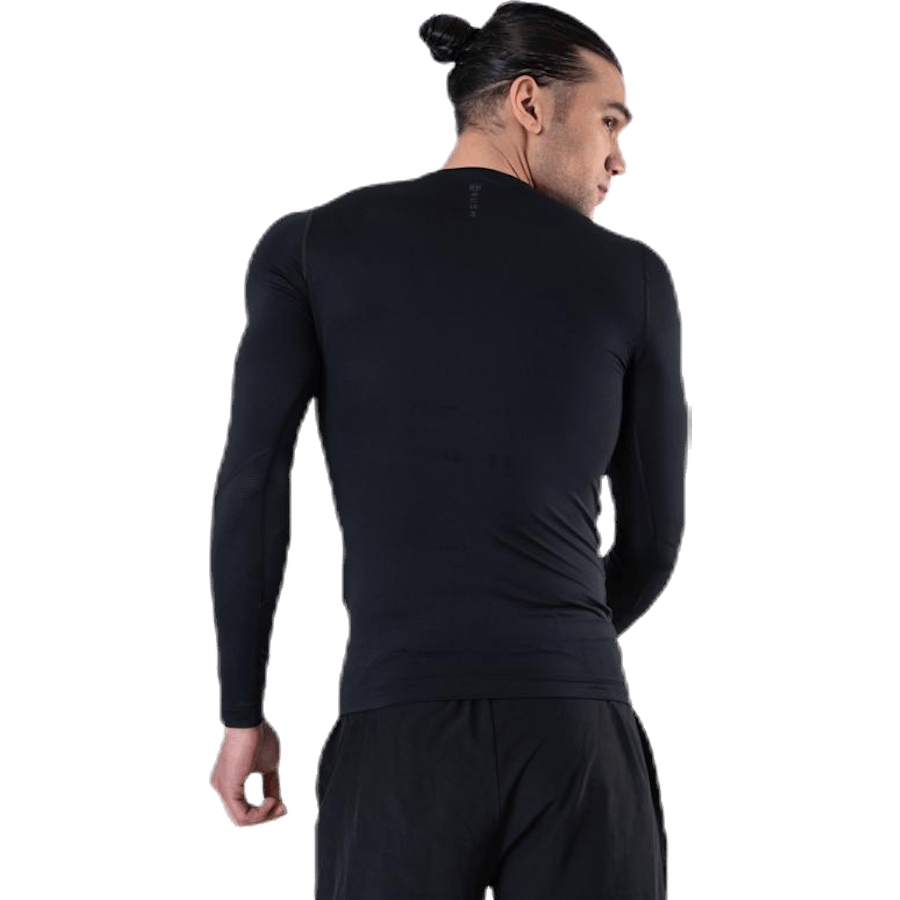 Ua Hg Rush Compression Ls Black