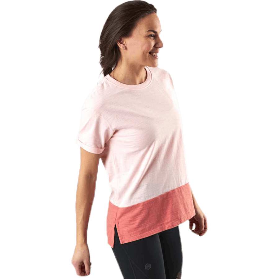 UA Charged Cotton SS Pink