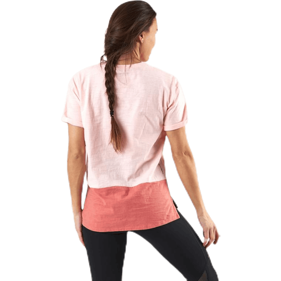 UA Charged Cotton SS Pink
