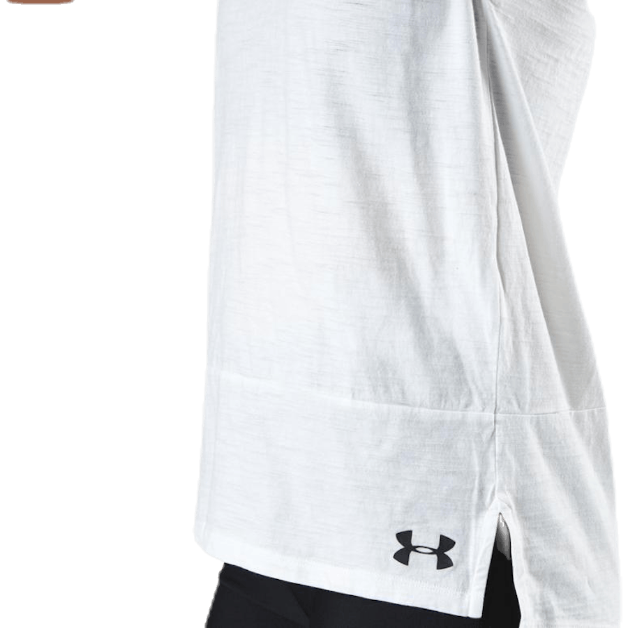 UA Charged Cotton SS Bianco