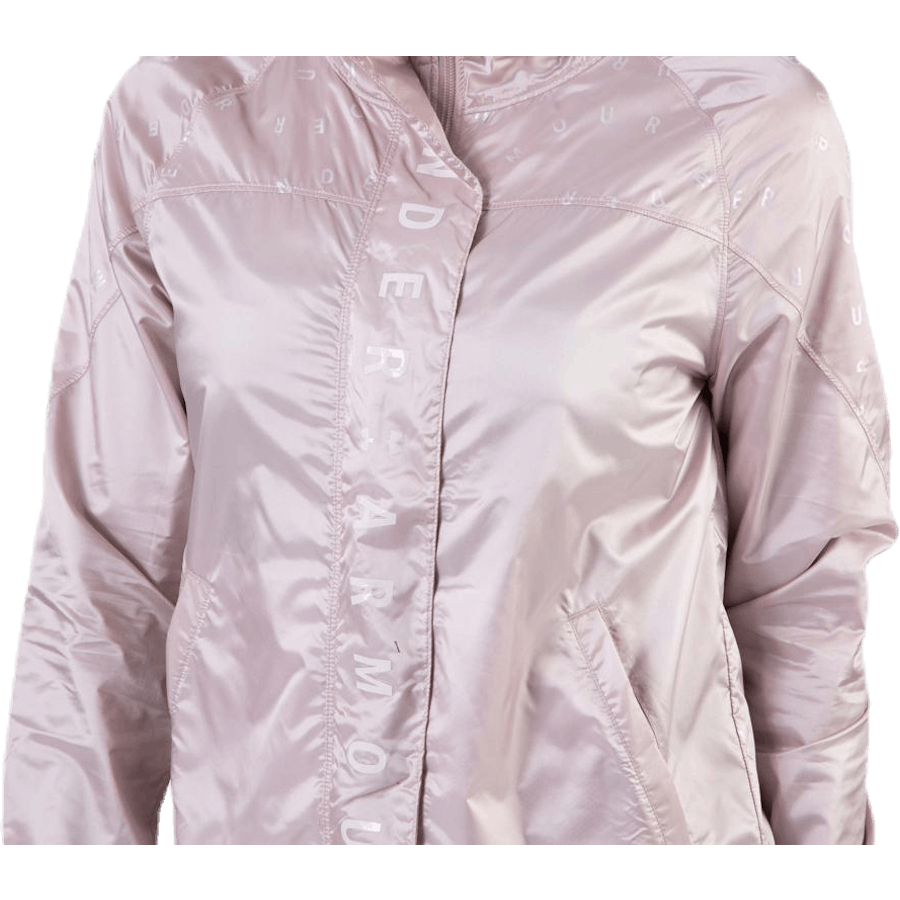 Veste tissée irisée Athlete Recovery rose