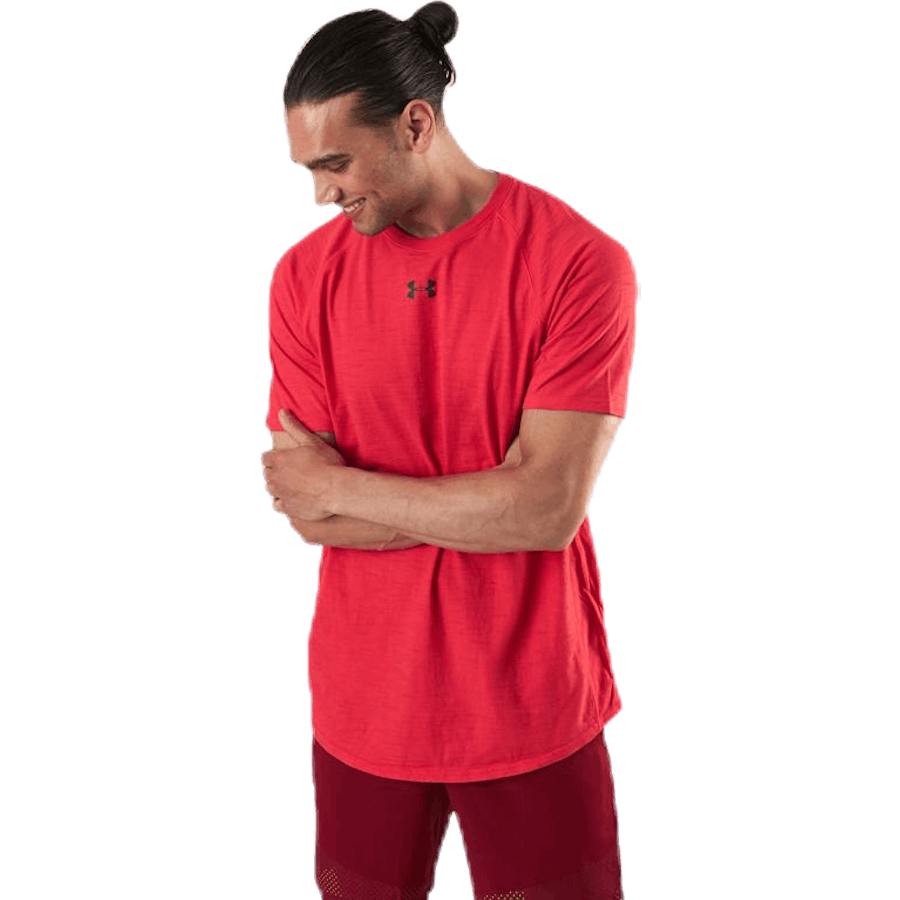 Geladene Baumwolle SS Rot