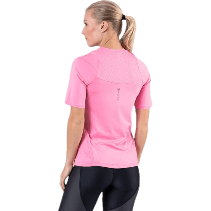 UA Rush SS Pink