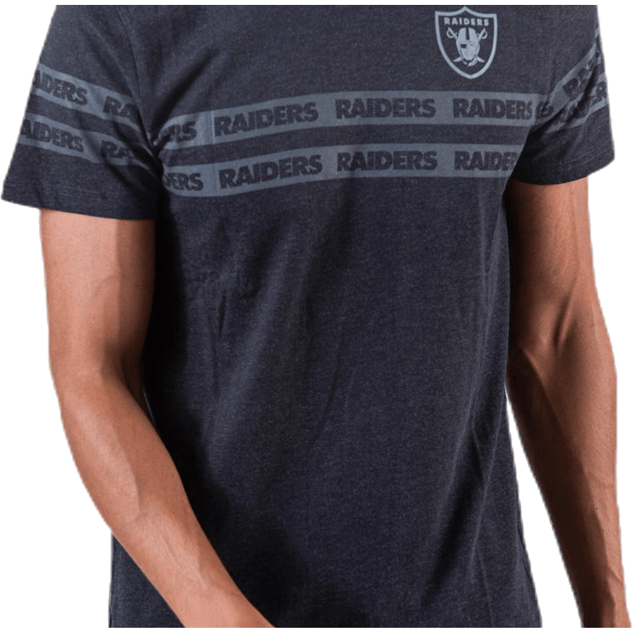 T-shirt ton sur ton NFL Oakrai Grey